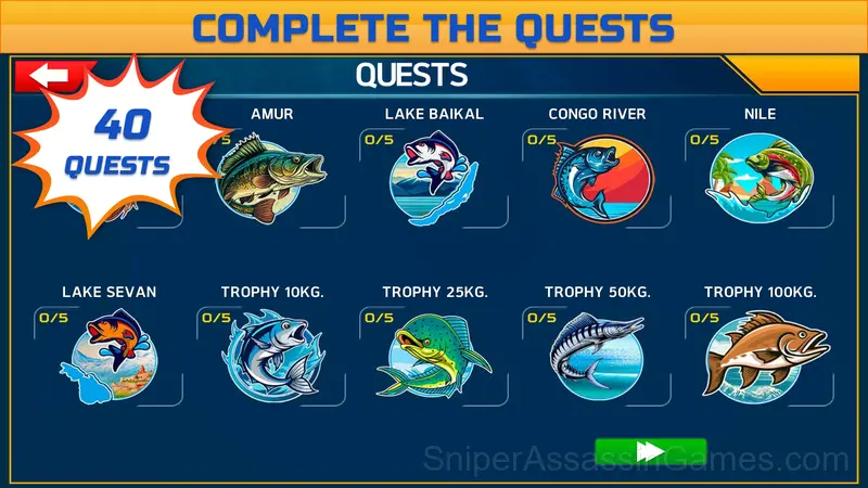 Big fishing: Pursuit of a trophy gameplay screenshot 2