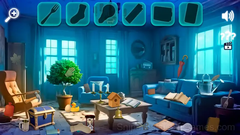 Hidden Objects: Hilltop Manor gameplay screenshot 2