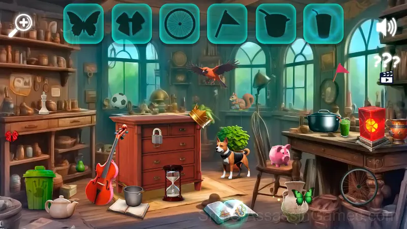 Hidden Objects: Hilltop Manor gameplay screenshot 3