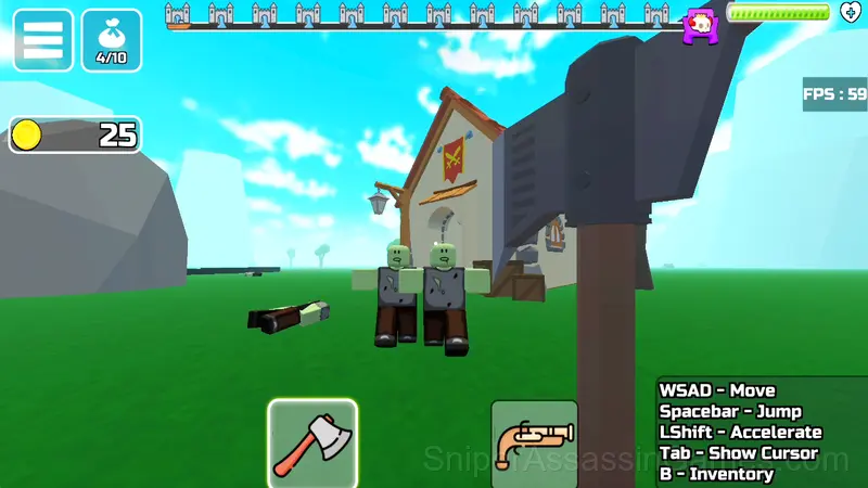 Obby & Dead River gameplay screenshot 1