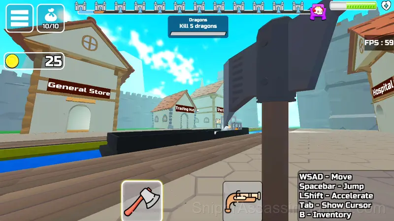 Obby & Dead River gameplay screenshot 2
