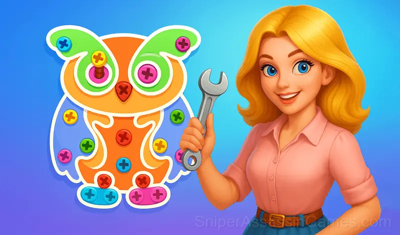 Play Screw Puzzle: Nuts & Bolts