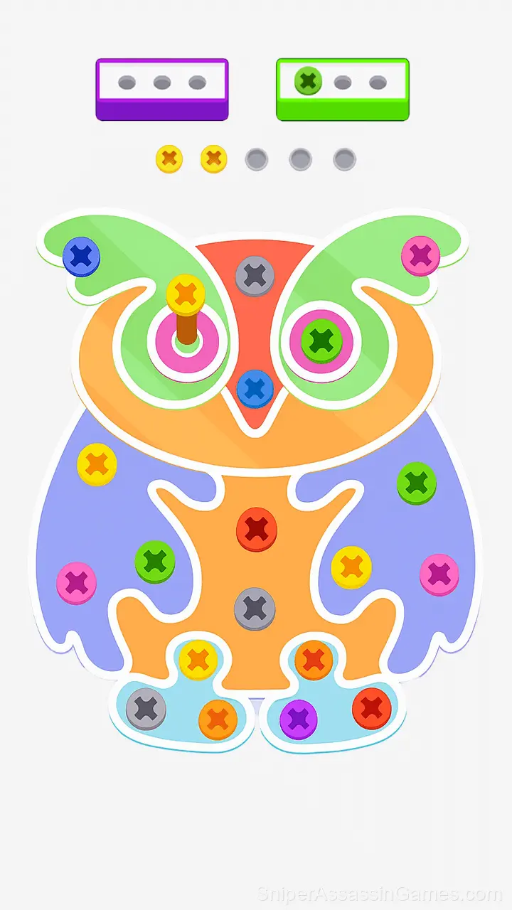 Screw Puzzle: Nuts & Bolts gameplay screenshot 1