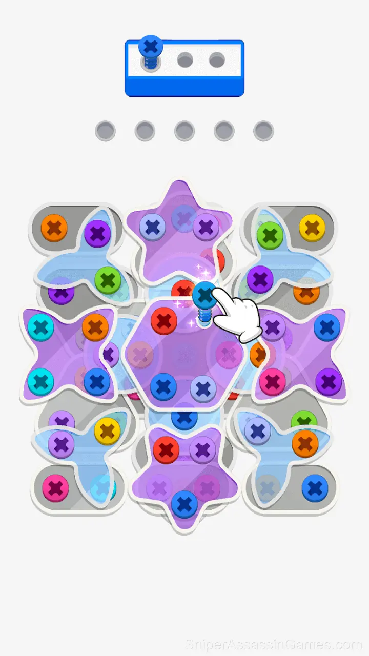 Screw Puzzle: Nuts & Bolts gameplay screenshot 2
