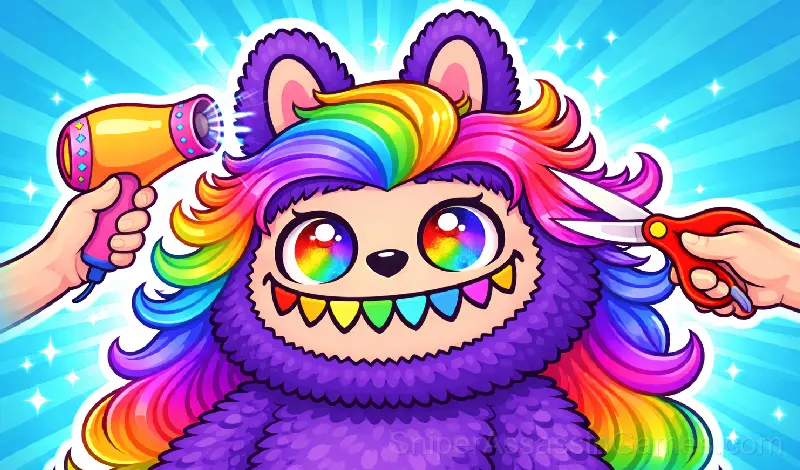 Play Labubu Hair Salon
