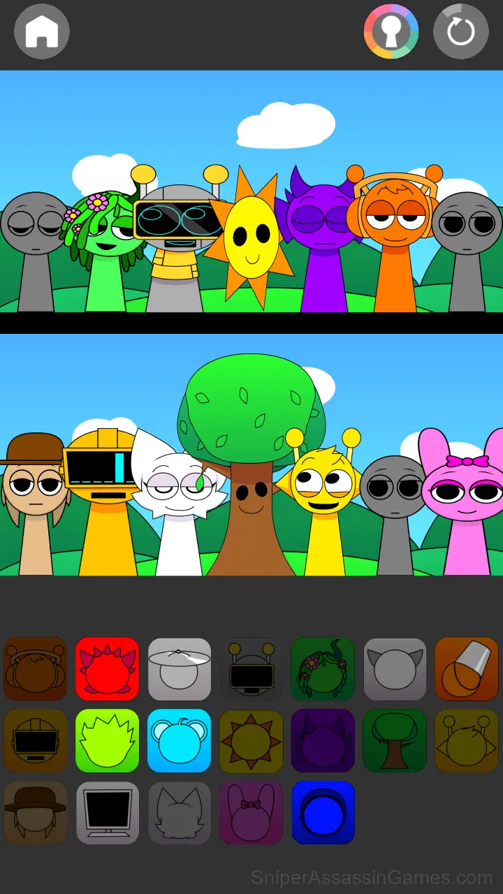 Mixed Sprunki gameplay screenshot 3