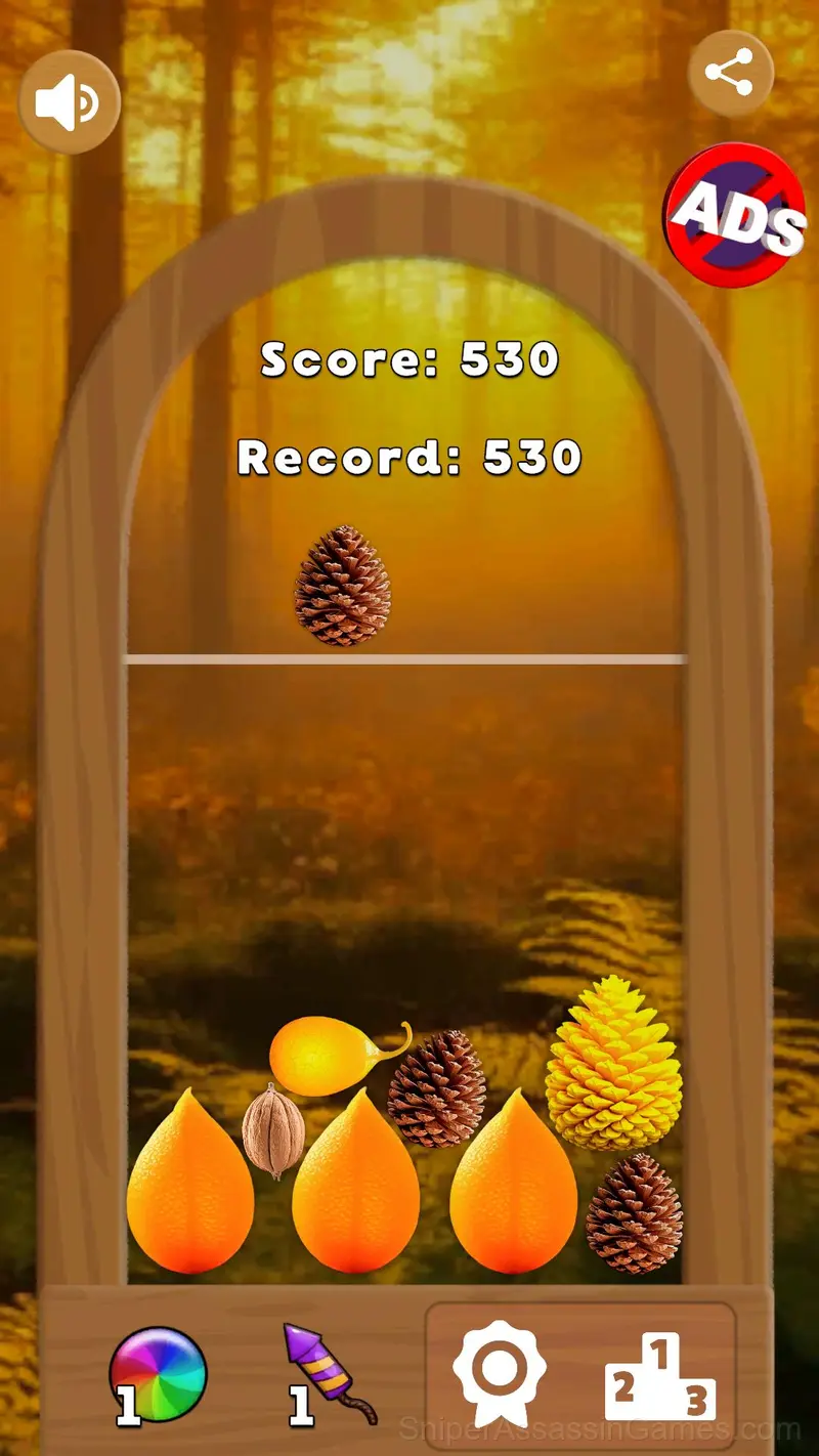 Merge: From Seed to Cone! gameplay screenshot 1