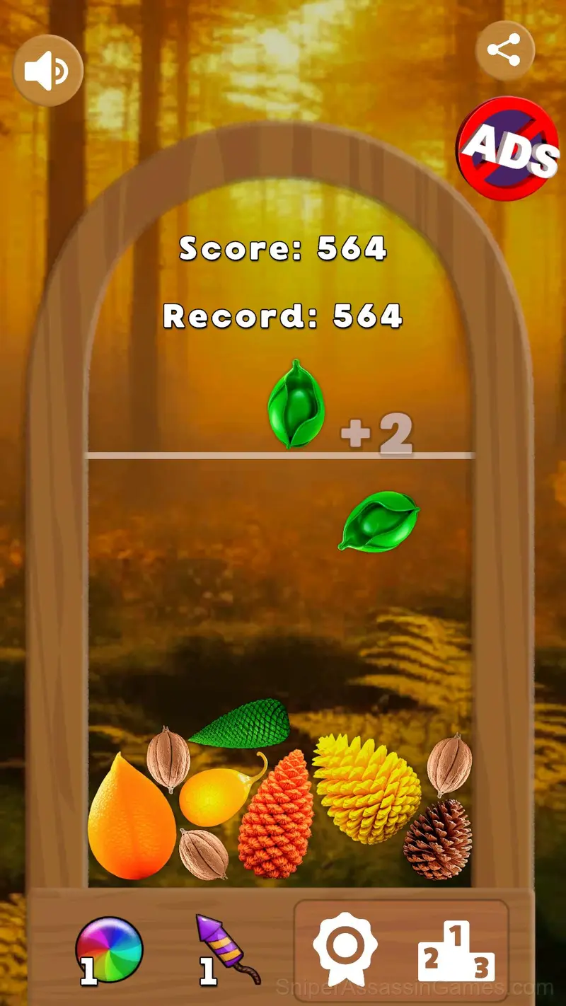 Merge: From Seed to Cone! gameplay screenshot 2
