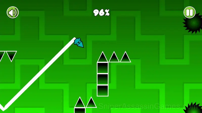 Geometry Dash: Super Editor gameplay screenshot 4
