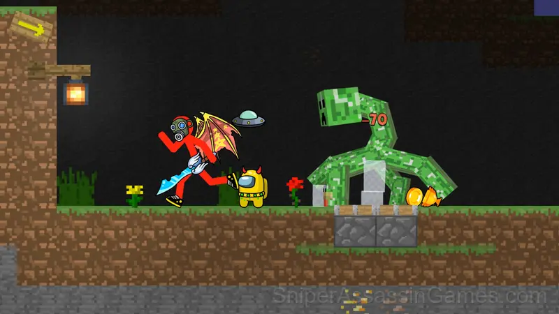 Stick Mega Battles! gameplay screenshot 1
