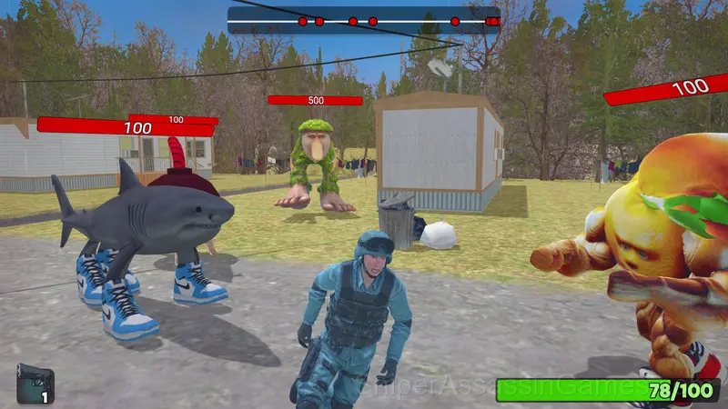 Brainrot Apocalypse: Survival 3D gameplay screenshot 2
