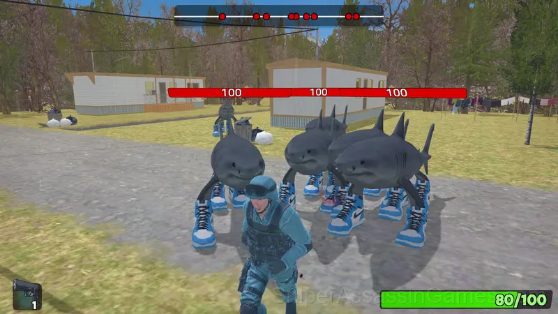 Brainrot Apocalypse: Survival 3D gameplay screenshot 3