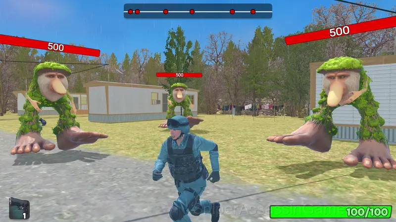 Brainrot Apocalypse: Survival 3D gameplay screenshot 4
