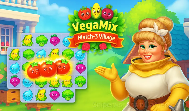 Play VegaMix Match-3 Village