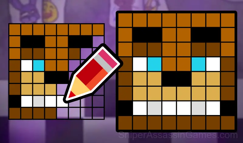 Play Draw FNAF animatronics!
