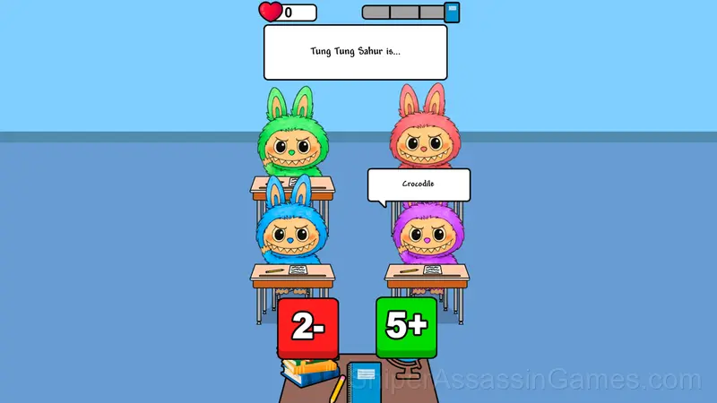 Labubu School gameplay screenshot 1