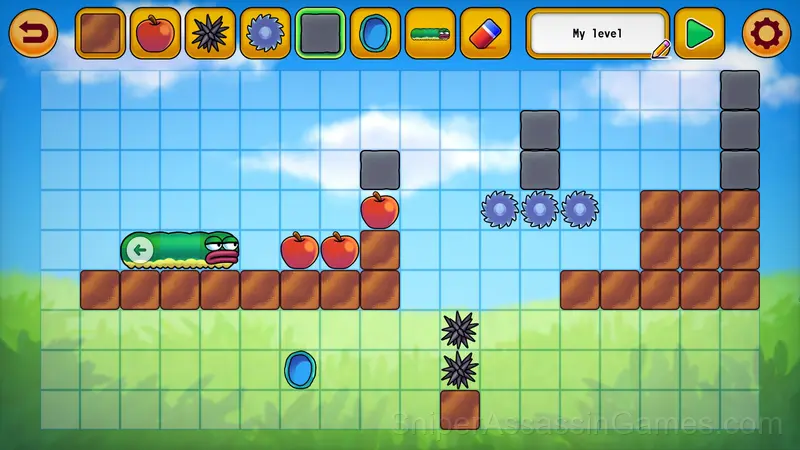 Apple Worm: Level Up gameplay screenshot 3