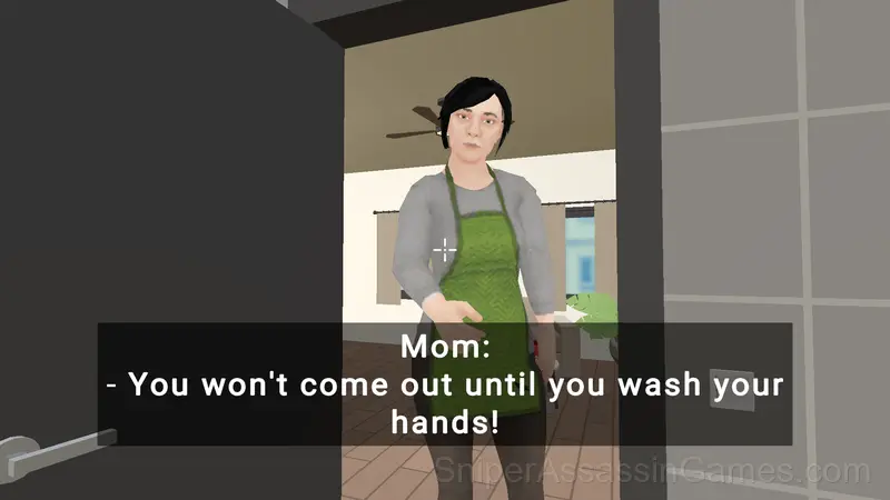 Schoolboy Runaway: room escape gameplay screenshot 1