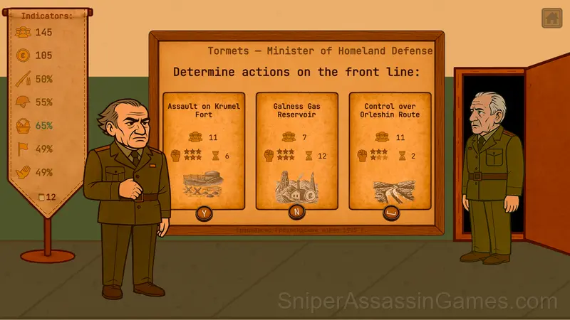 War Simulator: 1985 gameplay screenshot 3