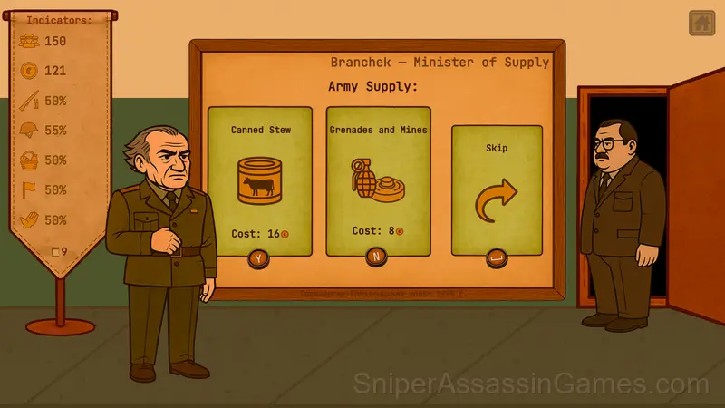 War Simulator: 1985 gameplay screenshot 4