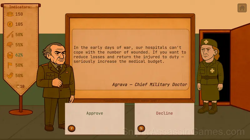 War Simulator: 1985 gameplay screenshot 5