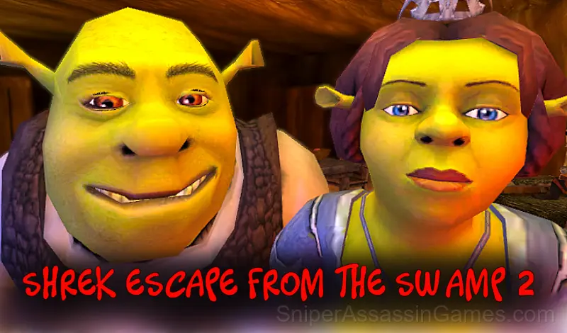Play Shrek ESCAPE from the Swamp 2