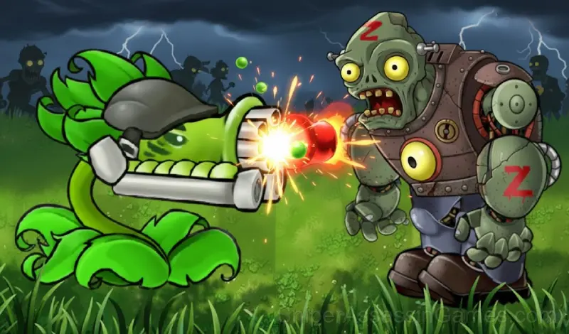 Play Zombies Are Coming! Peashooter Evolution