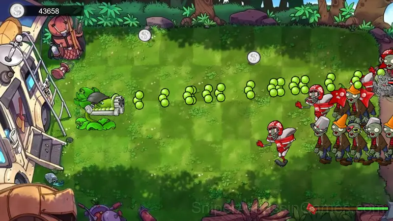 Zombies Are Coming! Peashooter Evolution gameplay screenshot 5
