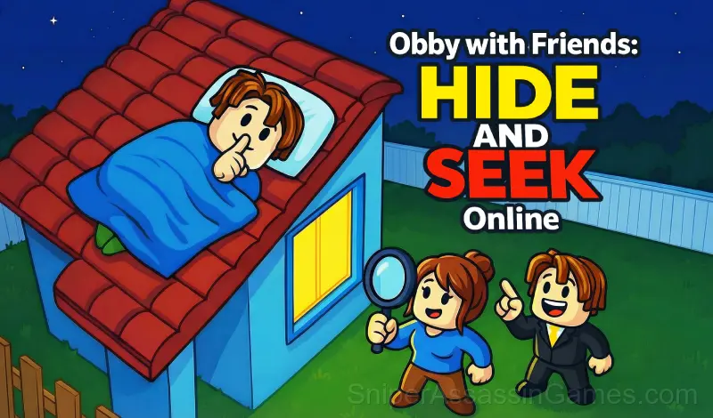 Play Obby with Friends: Hide And Seek Online