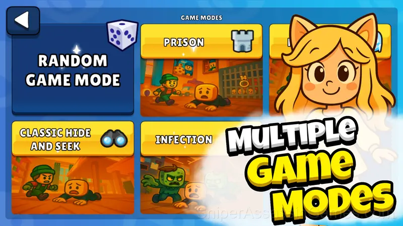 Obby with Friends: Hide And Seek Online gameplay screenshot 3