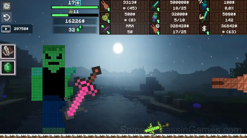 Upgrade your sword - Mine Mod! gameplay screenshot 3