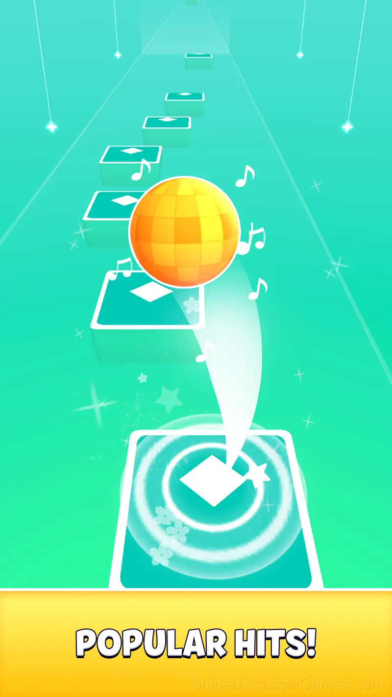 Jump to the Rhythm of Songs! Musical Ball! gameplay screenshot 1