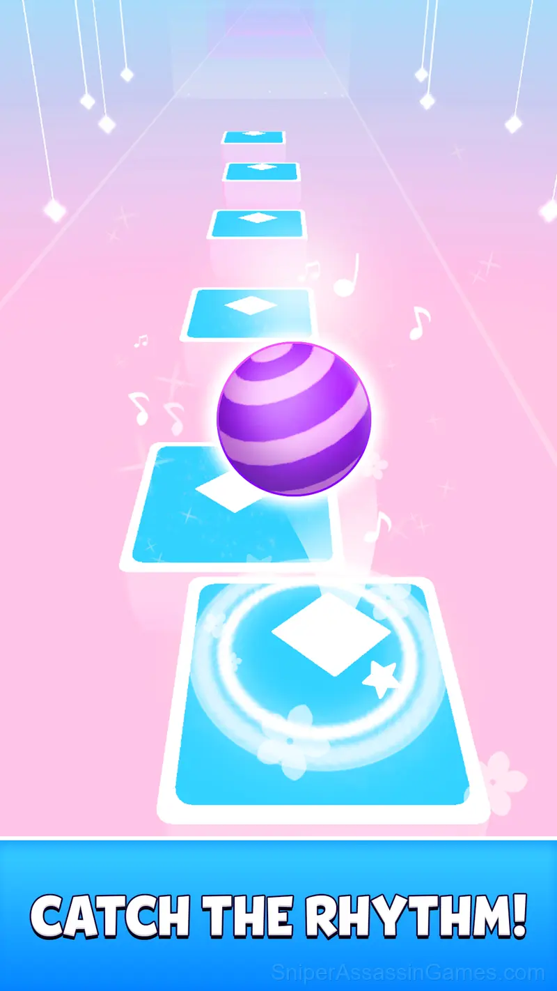 Jump to the Rhythm of Songs! Musical Ball! gameplay screenshot 2