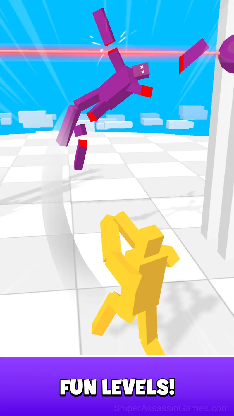 Ragdoll Battle Royale! Throw Down the Enemy! gameplay screenshot 2