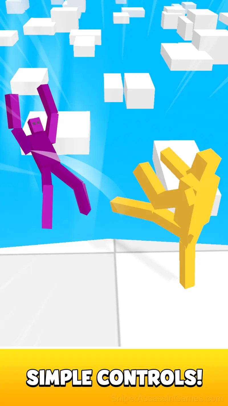 Ragdoll Battle Royale! Throw Down the Enemy! gameplay screenshot 3