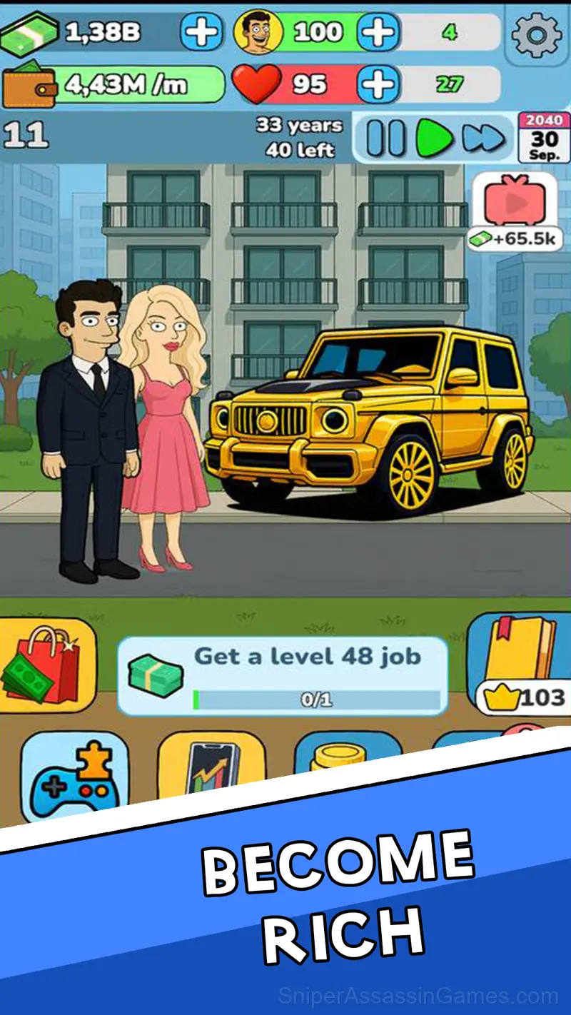 Real Life: Success Simulator! gameplay screenshot 1