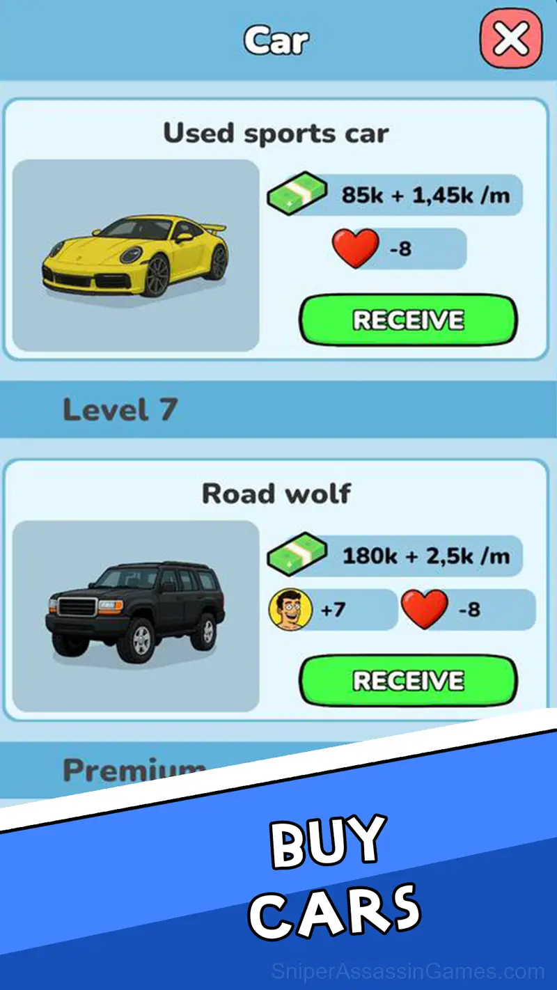 Real Life: Success Simulator! gameplay screenshot 2