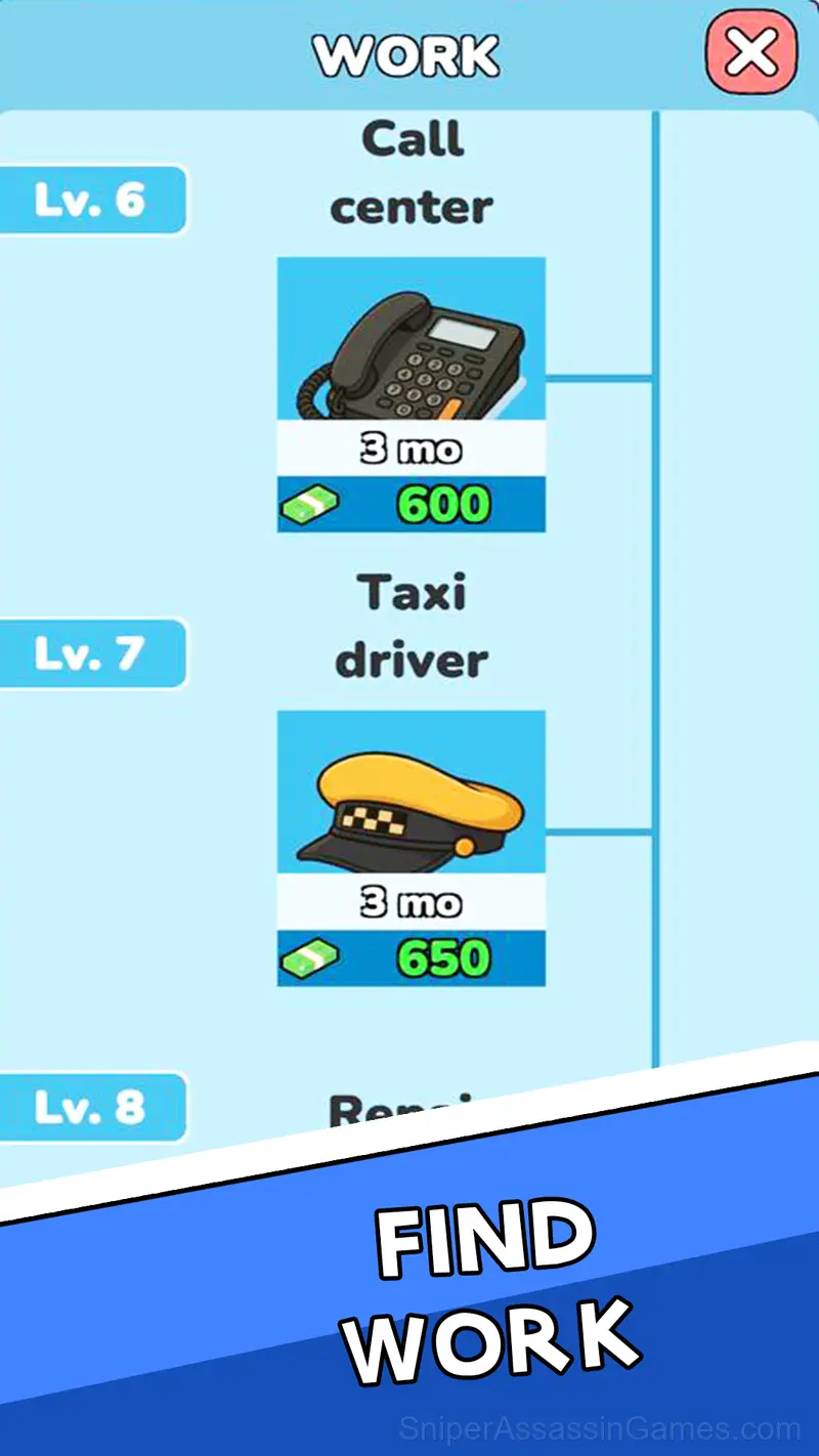Real Life: Success Simulator! gameplay screenshot 3