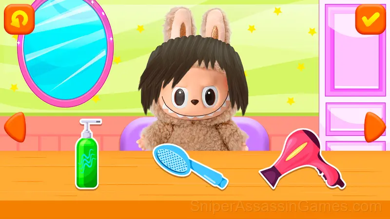 Labubu Beauty Salon gameplay screenshot 3