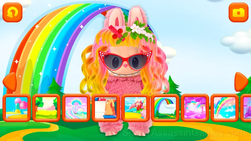 Labubu Beauty Salon gameplay screenshot 4