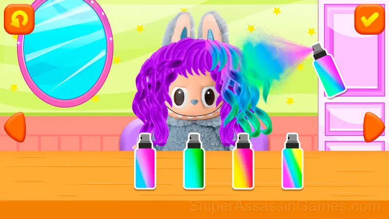 Labubu Beauty Salon gameplay screenshot 5