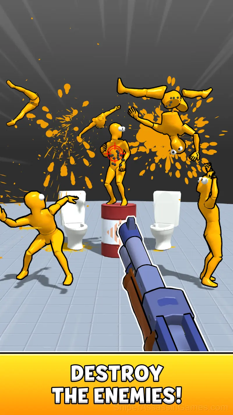 Playground Shooter! Shotgun vs. Ragdolls! gameplay screenshot 1