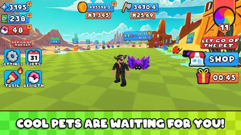 Obby: Battle Royale gameplay screenshot 4