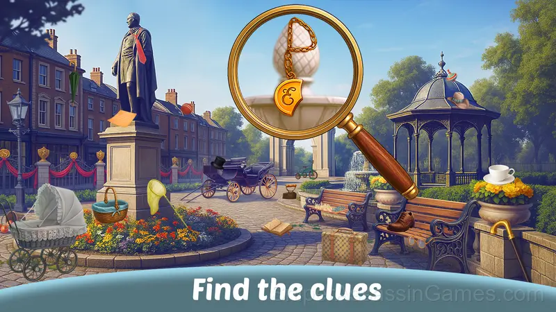Hidden Object: Emily's Case gameplay screenshot 1