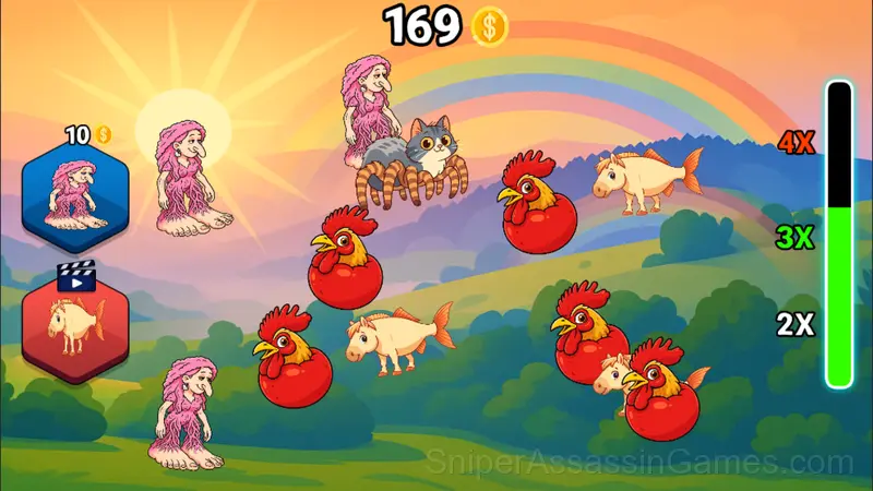 Grow Up Italian Animals gameplay screenshot 1