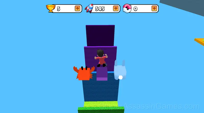 Obby: +1 Jump per Click gameplay screenshot 4