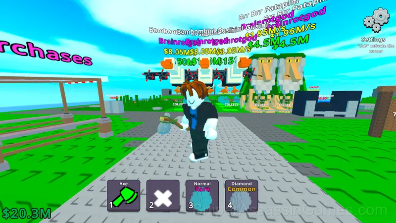 My Singing Brainrot 300% Original gameplay screenshot 1