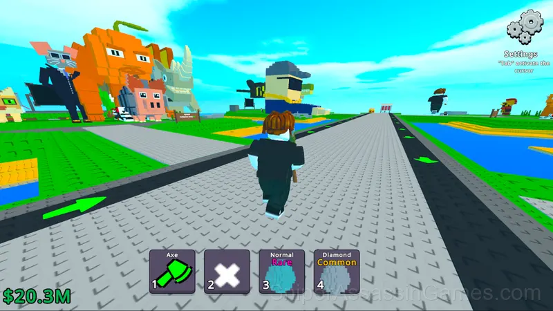My Singing Brainrot 300% Original gameplay screenshot 2