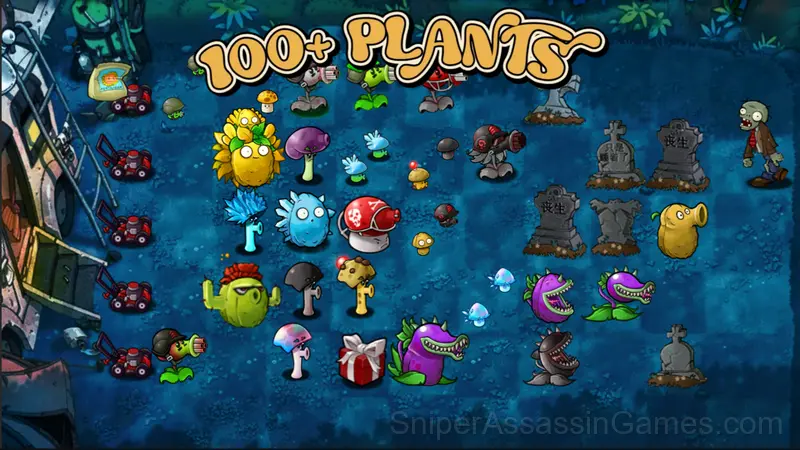 Plants vs Zombies Fusion Legend gameplay screenshot 1