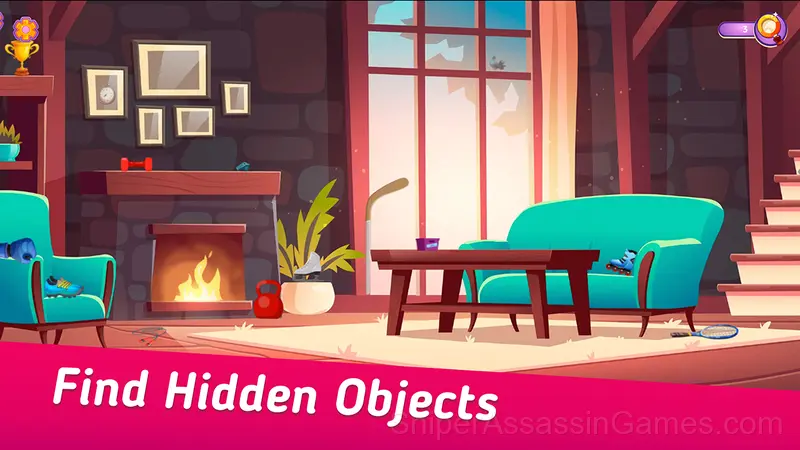 Hidden Object: My Hotel gameplay screenshot 1